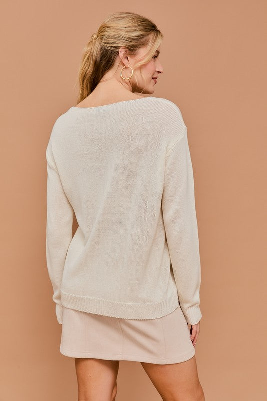 The coffee lover light sweater