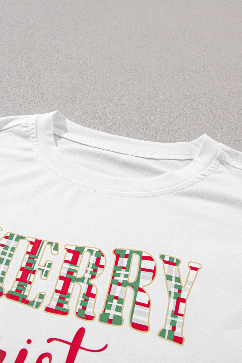 Two piece Merry Christmas pajamas