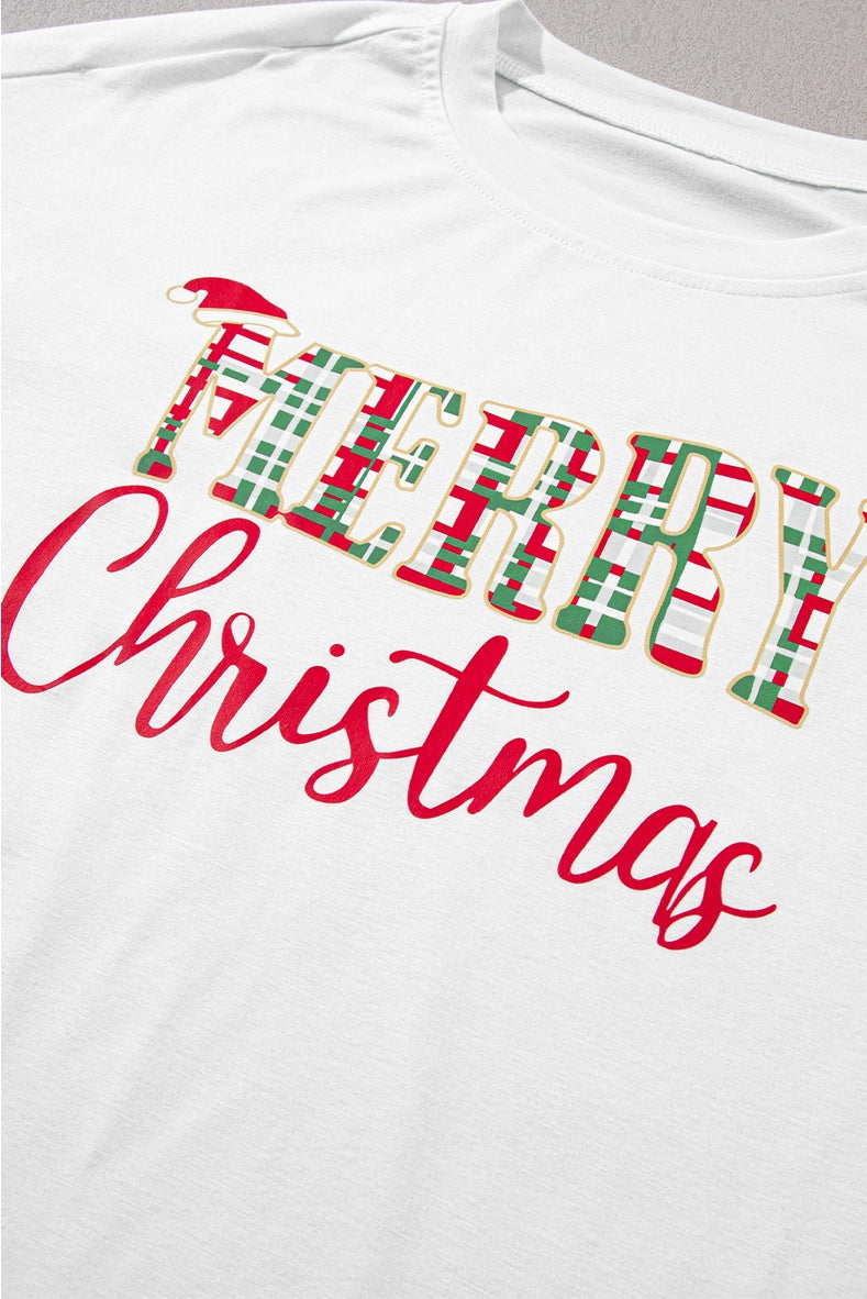 Two piece Merry Christmas pajamas