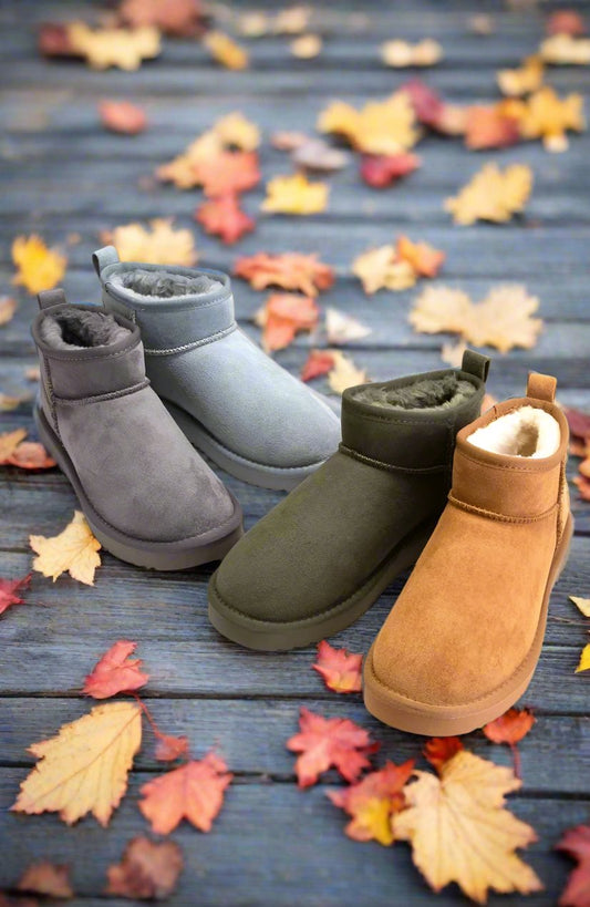 Ugg Style Slip On Boots (Tan color)